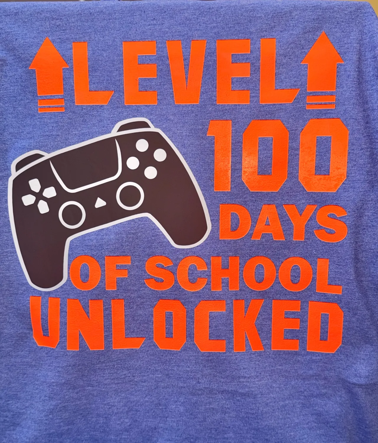 School milestone shirt by Scheree Creations