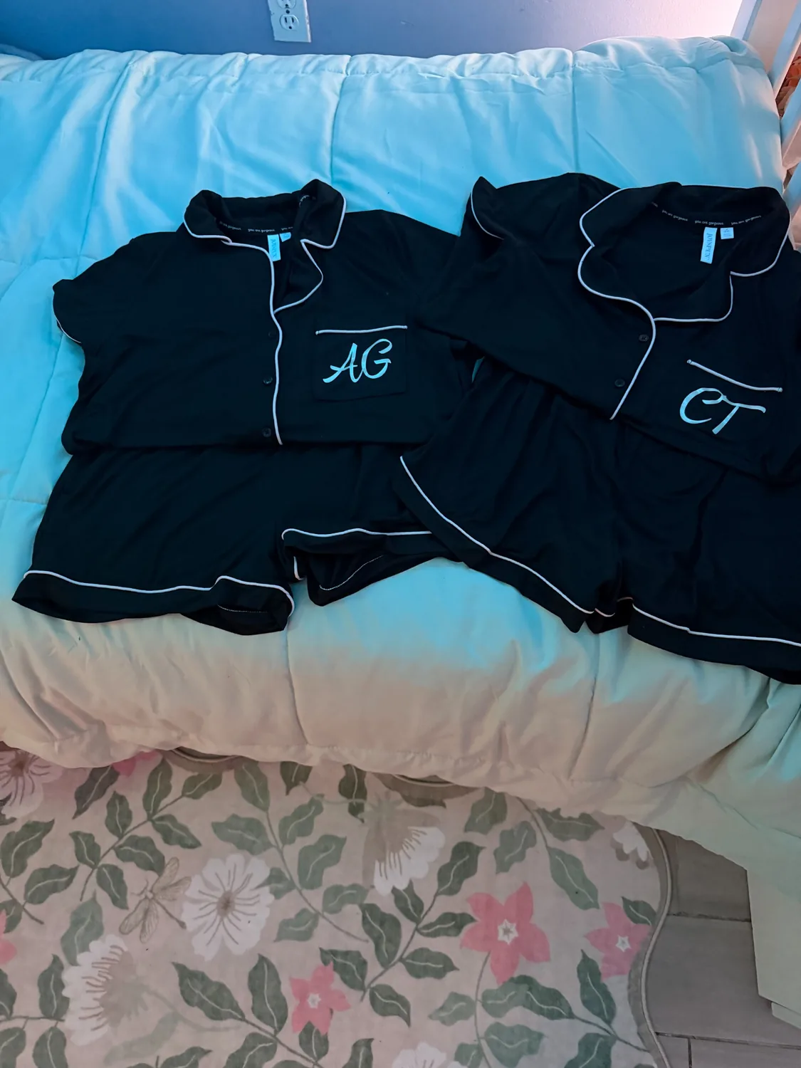 Personalized pajama set by Scheree Creations